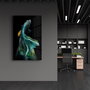 Wallity Pintura Decorativa de Vidrio Templado Multicolor 70 x 110 cm